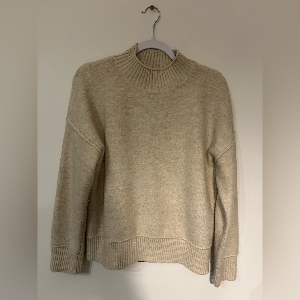 Universal Thread Cream Turtleneck Sweater